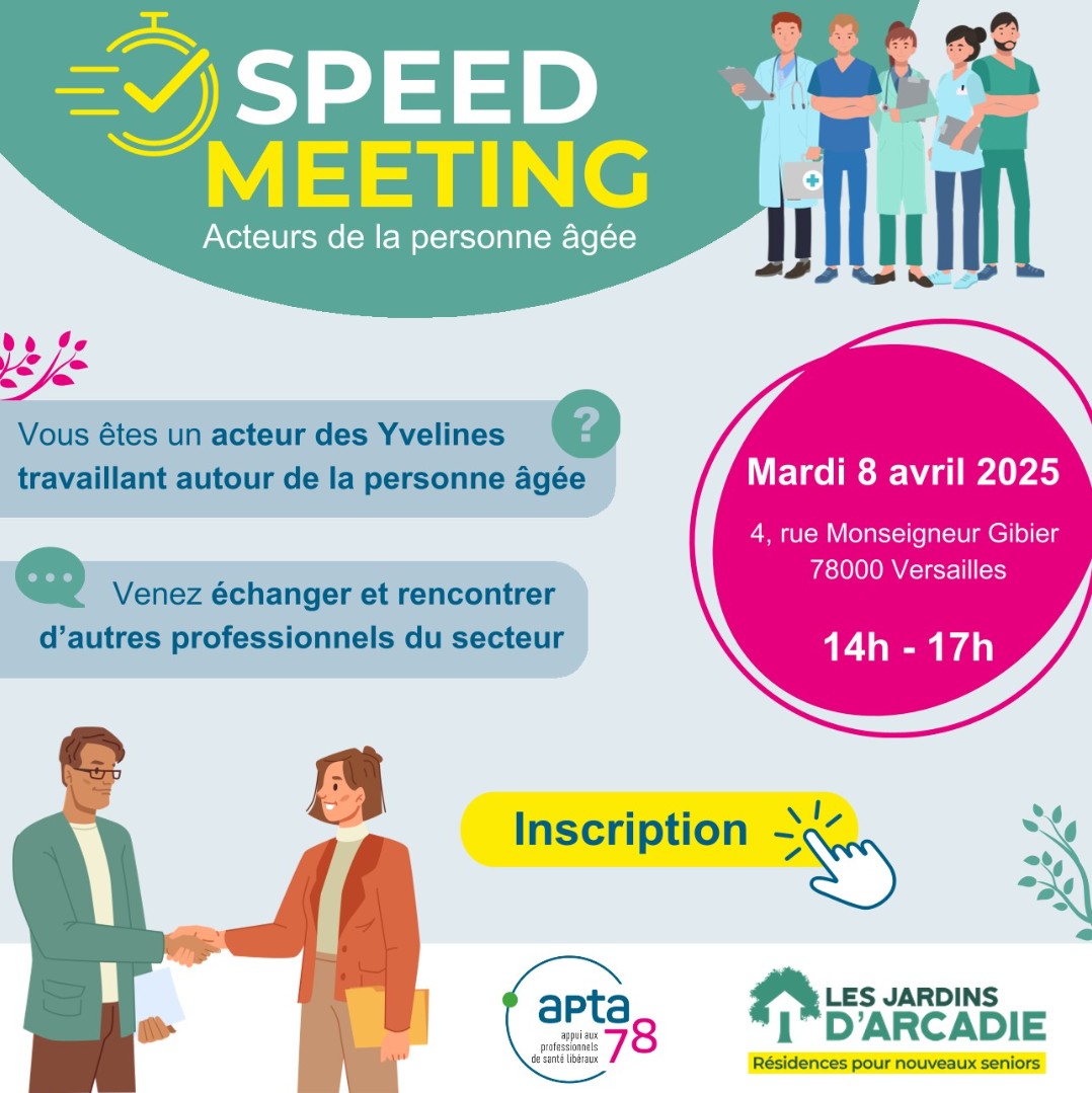 Speed Meeting « Acteurs de la personne âgée » des Yvelines 